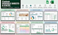 build custom google sheets excel spreadsheet planner trackers dashboard template