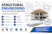 design structural plans beam calculations foundation drawings analysis beam plan