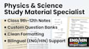 create physics study material, science notes, and question banks
