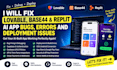 fix lovable base44 replit ai app bugs, errors and deployment issues