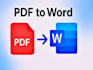 convert scanned bank statements PDF to excel