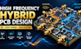 design high frequency hybrid pcb, rf pcb and high speed circuit board
