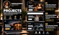 build a responsive HTML CSS javascript landing page