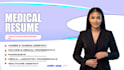 write a professional medical resume and CV
