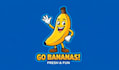 make wonderful banana character mascot logo design