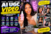 create realistic ai ugc product videos for  instagram