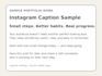 write engaging instagram captions and reel hooks