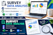 do statistical data analysis ,spss and interpretation