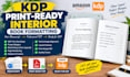make your book interior print ready PDF for KDP
