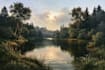 landscape oil painting art