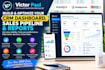 optimize your CRM sales pipeline, dashboard and reports