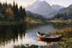 paint landscape in oil painting