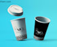design coffee cup, ice cream, paper cup and packaging