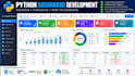 develop a custom python dashboard connected to your database