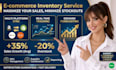 create an ecommerce inventory dashboard in excel or google sheets