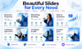 redesign powerpoint slides into a modern professional presentation