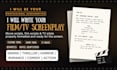 be your scriptwriter movie script screenplay film script writing TV pilot script