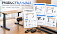 design product manuals, user guides, assembly instructions and illustrations