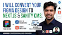 build custom next js website with sanity cms and vercel deployment