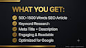 write SEO blog post that ranks and converts