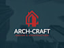 make unique real estate construction and architectural logo