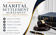 draft texas property settlement agreement divorce and separation agreement