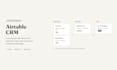 build an airtable CRM with automated lead tracking