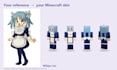 create a custom minecraft skin from your reference with 3d render