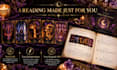 create a personalized tarot reading with a beautiful PDF