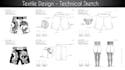 create technical flat sketches