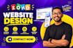 design a professional zoho website using zoho CRM, zoho sites and e commerce