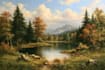 landscape oil painting art