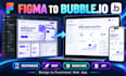 convert figma to bubble io responsive web apps mvp with pixel perfect ui designs