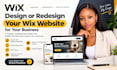 wix website design wix website redesign wix website development wix website