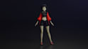 do an anime character for animations and games