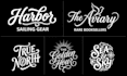 design handwriting, signature, scripted logo