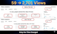 write catchy youtube titles to boost your CTR and views