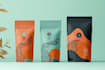do unique coffee pouch packaging, bag, and label design