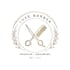 design a premium minimalist barber shop logo