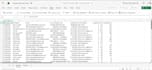 do excel data entry, data cleaning and table formatting