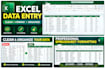 do excel data entry, formatting and spreadsheet cleanup