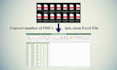 do PDF to excel conversion and data cleaning