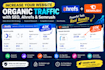 increase your website organic traffic using ahrefs and semrush