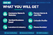 do b2b lead generation and linkedin email finding