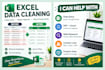 do excel data entry, spreadsheet cleanup and formatting