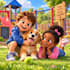 illustrate 3d children book illustration children story book