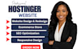setup, migrate or optimize your website on hostinger