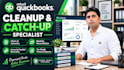 do quickbooks online bookkeeping and cleanup