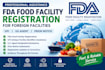 fda food facility registration for foreign facilities, ufi, US agent