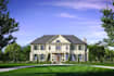 build 3d dutch colonial house,brick duplex,residence design,semi detached render
